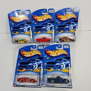 Vintage Hot Wheels 2002 First Editions Collector Die-Cast Lot Of 5 New (Lot 6)